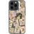 Vintage Stamps Print Clear Phone Case iPhone 13 Pro exclusively offered by The Urban Flair