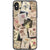Vintage Stamps Print Clear Phone Case iPhone XR exclusively offered by The Urban Flair