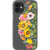 Watercolor Spring Flowers Clear Phone Case iPhone 12 Mini exclusively offered by The Urban Flair