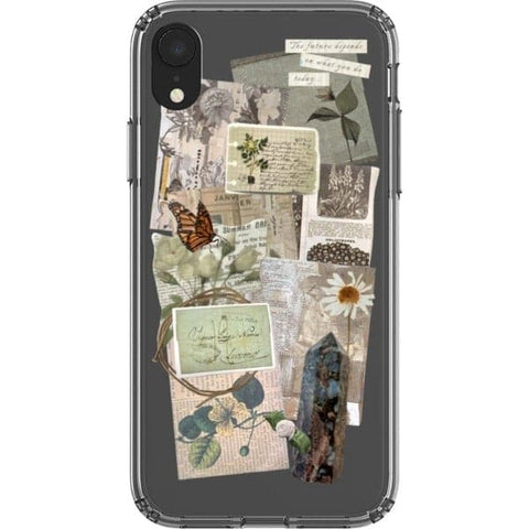 iPhone XS Max What You Do Today Scraps Collage Clear Phone Case - The Urban Flair
