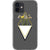 iPhone 12 White Geometric Wild Flower Clear Phone Case - The Urban Flair