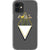 iPhone 12 Mini White Geometric Wild Flower Clear Phone Case - The Urban Flair