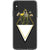 iPhone XS Max White Geometric Wild Flower Clear Phone Case - The Urban Flair