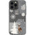 iPhone 13 Pro Max Winter Deer Collage Clear Phone Case - The Urban Flair