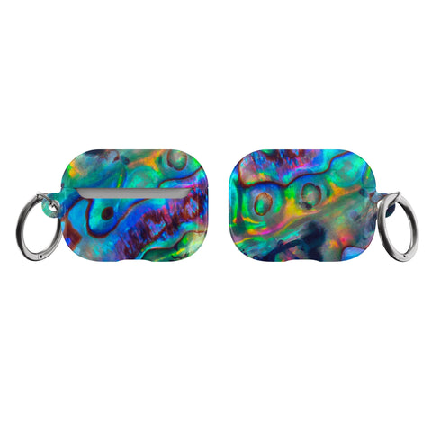 Shop The Abalone Shell Print Airpods Case Exclusively at The Urban Flair - Trendy Aesthetic Covers Available For Your Original Apple AirPods and AirPods Pro