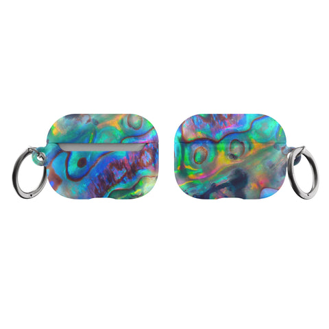 Shop The Abalone Shell Print Airpods Case Exclusively at The Urban Flair - Trendy Aesthetic Covers Available For Your Original Apple AirPods and AirPods Pro