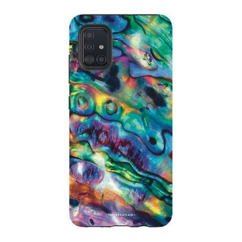 Galaxy A51 4G Gloss (High Sheen) Abalone Shell Tough Phone Case - The Urban Flair