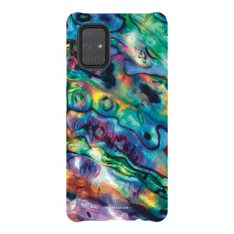 Galaxy A71 5G Gloss (High Sheen) Abalone Shell Tough Phone Case - The Urban Flair
