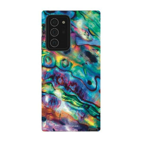 Galaxy Note 20 Ultra Satin (Semi-Matte) Abalone Shell Tough Phone Case - The Urban Flair