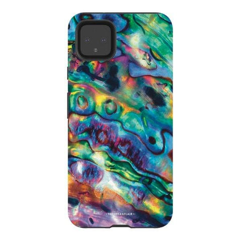 Pixel 4XL Gloss (High Sheen) Abalone Shell Tough Phone Case - The Urban Flair
