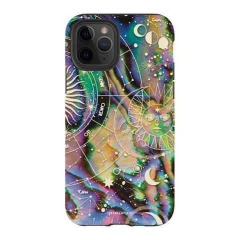 iPhone 11 Pro Gloss (High Sheen) Abalone Zodiac Tough Phone Case - The Urban Flair