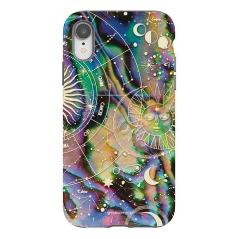 iPhone XR Satin (Semi-Matte) Abalone Zodiac Tough Phone Case - The Urban Flair