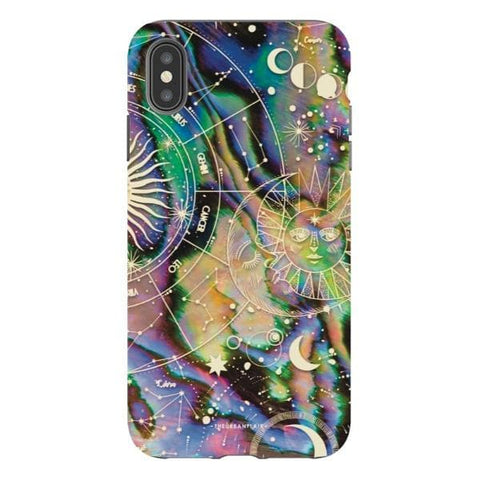 iPhone XS Max Gloss (High Sheen) Abalone Zodiac Tough Phone Case - The Urban Flair