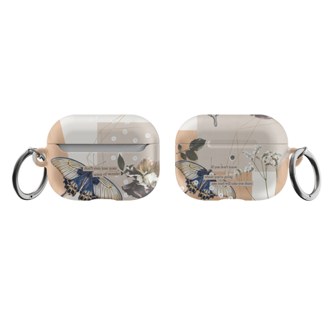 Shop The Abstract Butterfly Collage Airpods Case Exclusively at The Urban Flair - Trendy Aesthetic Covers Available For Your Original Apple AirPods and AirPods Pro