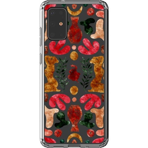 Galaxy S20 Plus Abstract Matisse Shapes Clear Phone Case - The Urban Flair