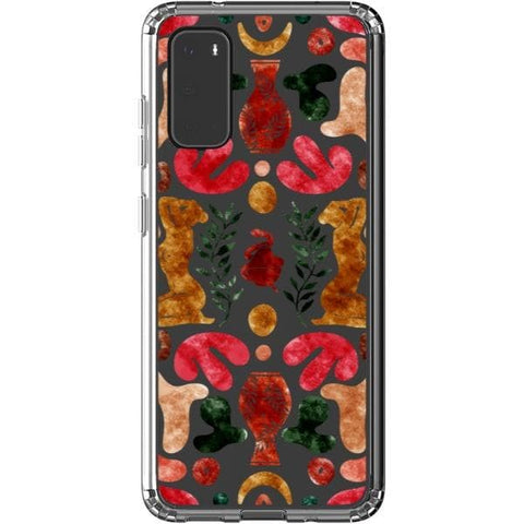 Galaxy S20 Abstract Matisse Shapes Clear Phone Case - The Urban Flair