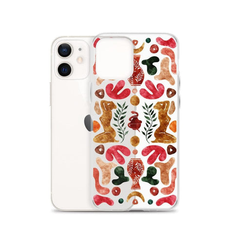 Abstract Matisse Shapes Case For iPhone 12 Mini 11 Pro Max XR XS 7 8 Plus SE 2020 With Aesthetic Mid Century Design The Urban Flair Feat
