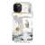 iPhone 11 Pro Max Satin (Semi-Matte) Aesthetic Blue Collage Tough Phone Case - The Urban Flair