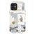 iPhone 12 Mini Gloss (High Sheen) Aesthetic Blue Collage Tough Phone Case - The Urban Flair