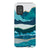 Galaxy A51 5G Gloss (High Sheen) Aesthetic Blue Layered Mountains Tough Phone Case - The Urban Flair