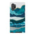 Galaxy Note 10 Plus Gloss (High Sheen) Aesthetic Blue Layered Mountains Tough Phone Case - The Urban Flair