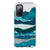 Galaxy S20 FE Gloss (High Sheen) Aesthetic Blue Layered Mountains Tough Phone Case - The Urban Flair