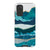 Galaxy S20 Gloss (High Sheen) Aesthetic Blue Layered Mountains Tough Phone Case - The Urban Flair
