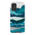 Galaxy S20 Plus Satin (Semi-Matte) Aesthetic Blue Layered Mountains Tough Phone Case - The Urban Flair