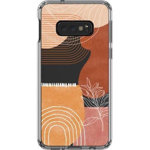 Galaxy S10e Aesthetic Modern Clear Phone Case - The Urban Flair