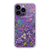 Aesthetic Purple Clear Phone Cases For New Deep Purple iPhone 14 Pro
