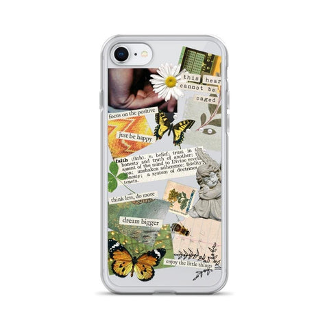 Aesthetic Scrap Collage Clear Phone Case iPhone 12 Pro Max by The Urban Flair (Aesthetic Scrap Collage Clear Phone Case iPhone 11 Pro Max Exclusively at The Urban Flair Feat)