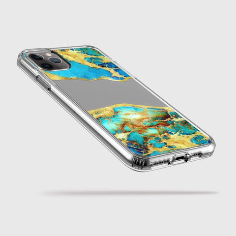 Geode Slice Print Cases For iPhone 12 Mini 11 Pro Max XR 7 8 Plus SE 2020 Galaxy S21 Ultra S20 Fe With Boho Agate Design Feat