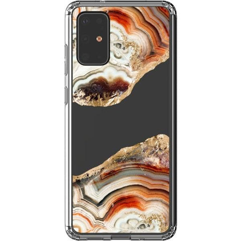 Galaxy S20 Plus #3 Agate Slices Print Clear Phone Cases - The Urban Flair