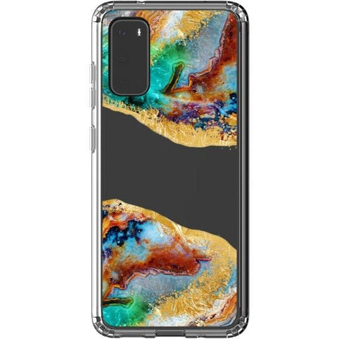 Galaxy S20 #2 Agate Slices Print Clear Phone Cases - The Urban Flair
