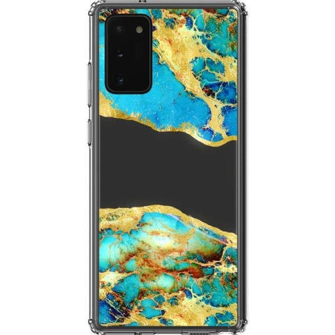 Note 20 #1 Agate Slices Print Clear Phone Cases - The Urban Flair