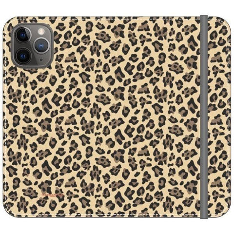 iPhone 11 Pro Animal Print Leopard Wallet Phone Case - The Urban Flair