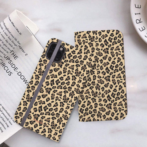 Animal Print Leopard Case Wallet For iPhone 12 Mini 11 Pro Max XR XS Max 7 8 Plus SE 2020 Cheetah Cover With Card Slots Vegan Leather Case iPhone 12 Pro Max by The Urban Flair (Animal Print Leopard Case Wallet For iPhone 12 Mini 11 Pro Max XR XS Max 7 8 Plus SE 2020 Cheetah Cover With Card Slots Vegan Leather Case) Feat