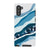 Galaxy Note 10 Gloss (High Sheen) Baby Blue Abstract Layers Tough Phone Case - The Urban Flair