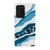 Galaxy Note 20 Ultra Gloss (High Sheen) Baby Blue Abstract Layers Tough Phone Case - The Urban Flair