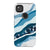 Pixel 4A 4G Gloss (High Sheen) Baby Blue Abstract Layers Tough Phone Case - The Urban Flair