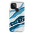 Pixel 4A 5G Satin (Semi-Matte) Baby Blue Abstract Layers Tough Phone Case - The Urban Flair