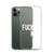 Be Fucking Nice Clear Phone Case iPhone 7/8/SE 2020 Black by The Urban Flair (Feat)