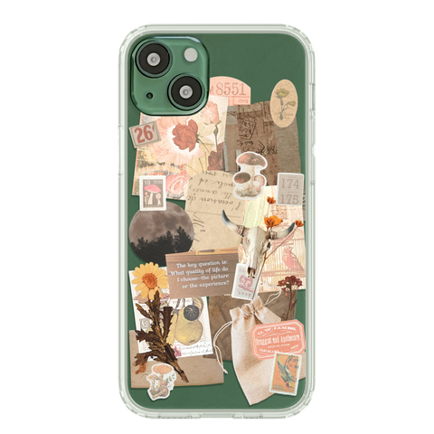 Best Collage Design Clear Phone Cases For Your Alpine Green iPhone 13 Mini, 13, 13 Pro & 13 Pro Max