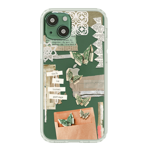 Best Collage Design Clear Phone Cases For Your Alpine Green iPhone 13 Mini, 13, 13 Pro & 13 Pro Max