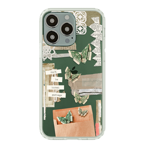 Best Collage Design Clear Phone Cases For Your Alpine Green iPhone 13 Mini, 13, 13 Pro & 13 Pro Max