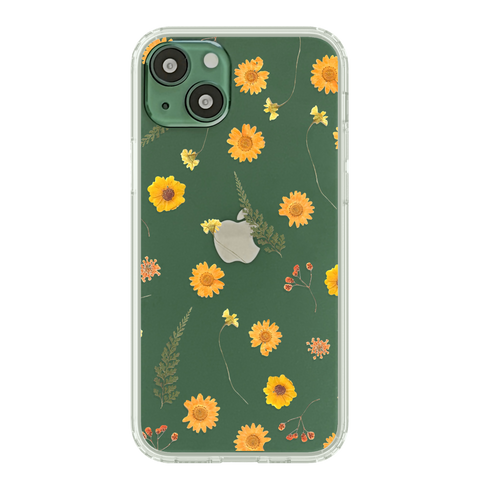 Best Floral Design Clear Phone Cases For Your Alpine Green iPhone 13 Mini, 13, 13 Pro & 13 Pro Max