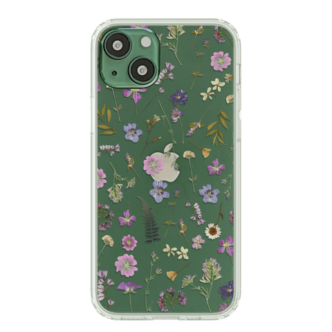 Best Floral Design Clear Phone Cases For Your Alpine Green iPhone 13 Mini, 13, 13 Pro & 13 Pro Max