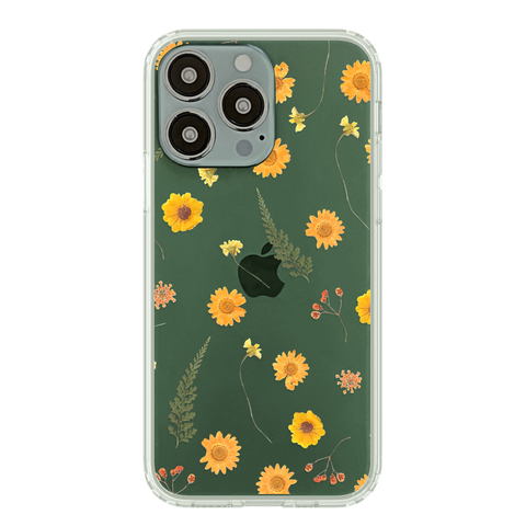 Best Floral Design Clear Phone Cases For Your Alpine Green iPhone 13 Mini, 13, 13 Pro & 13 Pro Max