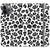 iPhone 11 Pro Black and White Animal Print Wallet Phone Case - The Urban Flair