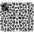 iPhone 13 Mini Black and White Animal Print Wallet Phone Case - The Urban Flair